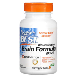 Doctor's Best Neurotrophic Brain Formula (BDNF) 90 Veggie Caps 753950005501