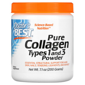 Doctor's Best Pure Collagen Types 1 and 3 Powder 7.1 oz (200 g) 753950002036