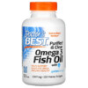 Doctor's Best Purified & Clear Omega 3 Fish Oil with Goldenomega 1.000 mg 120 Marine Softgels 753950004788