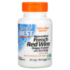 Doctor's Best Resveratrol French Red Wine Grape Extract 60 mg 90 Veggie Caps 753950000582