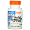 Doctor's Best Stabilized R-Lipoic Acid with BioEnhanced Na-RALA 100 mg 60 Veggie Caps 753950001237