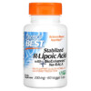 Doctor's Best Stabilized R-Lipoic Acid with BioEnhanced Na-RALA 200 mg 60 Veggie Caps 753950002784