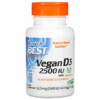 Doctor's Best Vegan D3 with Vitashine D3 2.500 IU 60 Veggie Caps 753950003026