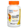 Doctor's Best Vitamin D3 Gummies Tropical Tango 25 mcg (1.000 IU) 60 Gummies 753950005433