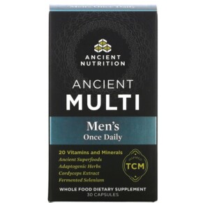Dr. Axe / Ancient Nutrition Ancient Multi Men's One Daily 30 Capsules 816401023254