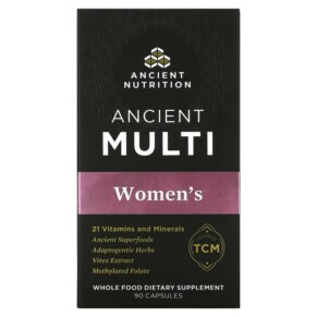 Dr. Axe / Ancient Nutrition Ancient Multi Women's 90 Capsules 816401023247