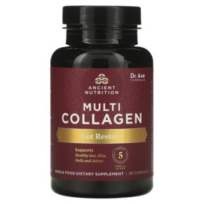 Dr. Axe / Ancient Nutrition Multi Collagen Gut Restore 90 Capsules 816401025142