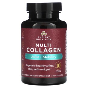 Dr. Axe / Ancient Nutrition Multi Collagen Joint + Mobility 90 Capsules 816401025166