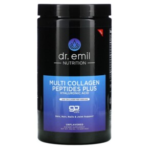 Dr. Emil Nutrition Multi Collagen Peptides Plus Hyaluronic Acid Powder Unflavored 316.5 g 850002956542