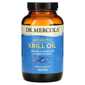 Dr. Mercola Antarctic Krill Oil 180 Capsules 813006010276