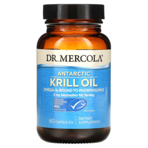 Dr. Mercola Antarctic Krill Oil 60 Capsules 813006010269
