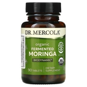 Dr. Mercola Biodynamic Organic Fermented Moringa 90 Tablets 813006018920