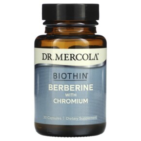 Dr. Mercola Biothin Berberine with Chromium 30 Capsules 810094210083