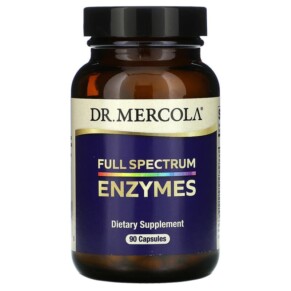 Dr. Mercola Enzymes Full Spectrum 90 Capsules 810487030908