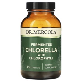 Dr. Mercola Fermented Chlorella with Chlorophyll 450 Tablets 813006015851