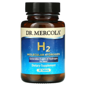 Dr. Mercola H2 Molecular Hydrogen 30 Tablets 810487032551