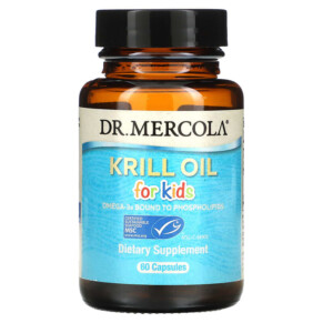 Dr. Mercola Krill Oil for Kids 60 Capsules 813006011495