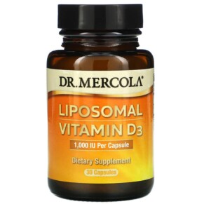 Dr. Mercola Liposomal Vitamin D3 1.000 IU 30 Capsules 813006017329