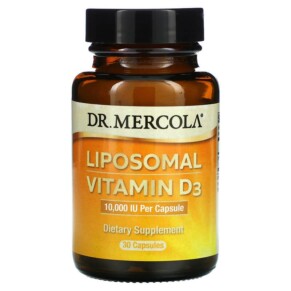 Dr. Mercola Liposomal Vitamin D3 10.000 IU 30 Capsules 810487031486