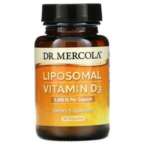 Dr. Mercola Liposomal Vitamin D3 5.000 IU 90 Capsules 810487032001
