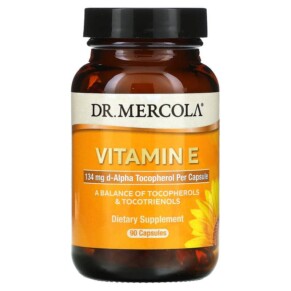 Dr. Mercola Vitamin E 90 Capsules 810487033336