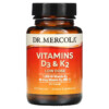 Dr. Mercola Vitamins D3 & K2 Low Dose 30 Capsules 810094210991