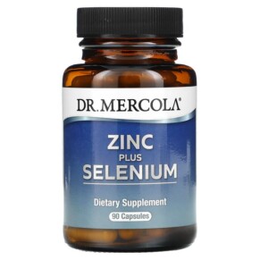 Dr. Mercola Zinc Plus Selenium 90 Capsules 810487031523
