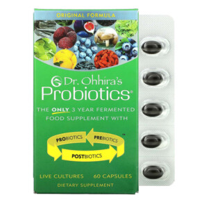 Dr. Ohhira's Essential Formulas Inc. Probiotics Original Formula 60 Capsules 695927121251