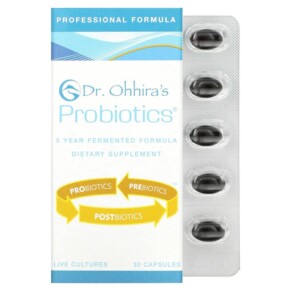 Dr. Ohhira's Essential Formulas Inc. Professional Formula Probiotics 30 Capsules 695927121237