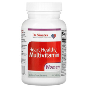 Dr. Sinatra Heart Healthy Multivitamin Women 90 Tablets 678829203034