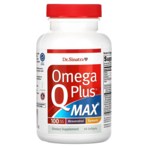 Dr. Sinatra Omega Q Plus MAX 100 mg 60 Softgels 678829203218