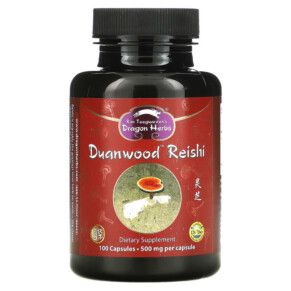 Dragon Herbs (Ron Teeguarden) Duanwood Reishi 500 mg 100 Capsules 679372005144