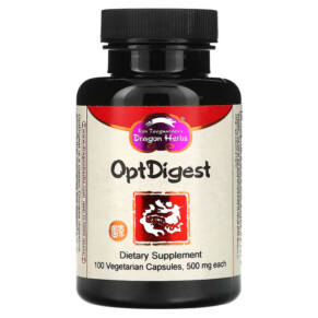 Dragon Herbs (Ron Teeguarden) OptDigest 500 mg 100 Vegetarian Capsules 679372003065