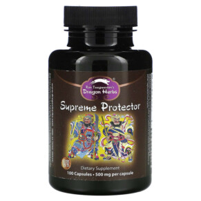 Dragon Herbs (Ron Teeguarden) Supreme Protector 500 mg 100 Capsules 679372001009