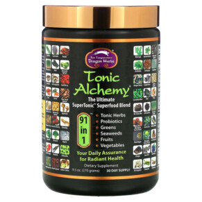 Dragon Herbs (Ron Teeguarden) Tonic Alchemy The Ultimate SuperTonic Superfood Blend 9.5 oz (270 g) 679372006868