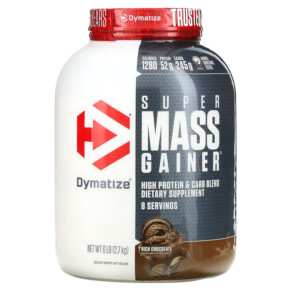 Dymatize Super Mass Gainer Rich Chocolate 6 lb (2.7 kg) 705016331277