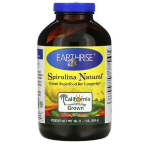 Earthrise Spirulina Natural 16 oz (454 g) 032602450006