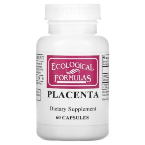 Ecological Formulas Placenta 60 Capsules 696859131363
