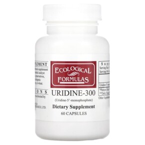 Ecological Formulas Uridine-300 60 Capsules 696859131295