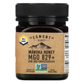 Egmont Honey Manuka Honey Raw And Unpasteurized 829+ MGO 8.82 oz (250 g) 9421904958371