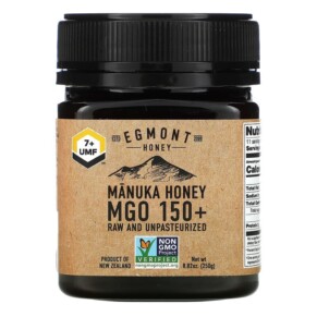 Egmont Honey Manuka Honey Raw And Unpasteurized MGO 150+ 8.82 oz (250 g) 9421034911260