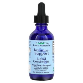 Eidon Mineral Supplements Ionic Minerals Immune Support Liquid Concentrate 2 oz (60 ml) 640923000215