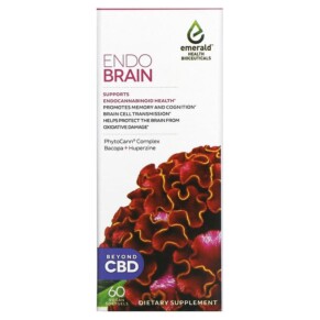 Emerald Health Bioceuticals Inc EndoBrain 60 Vegan Softgels 855411007038