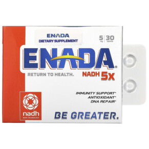 ENADA NADH 5x 5 mg 30 Tablets 709546103502