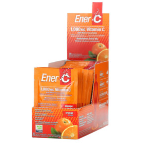 Ener-C Vitamin C Multivitamin Drink Mix Orange 1.000 mg 30 Packets 0.3 oz (8.67 g) Each 873024001007