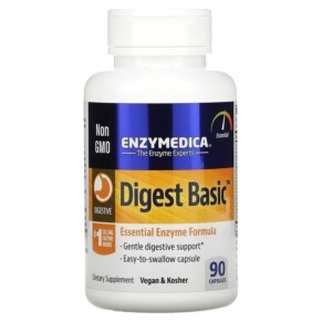 Enzymedica Digest Basic Essential Enzyme Formula 90 Capsules 670480290101