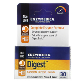 Enzymedica Digest Complete Enzyme Formula 30 Capsules 670480981139