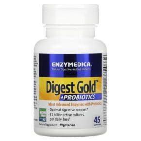 Enzymedica Digest Gold + Probiotics 45 Capsules 670480291108