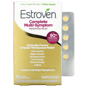 Estroven Complete Menopause Relief 28 Vegetarian Caplets 092961040294