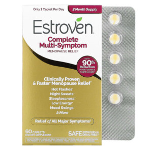 Estroven Complete Multi-Symptom Menopause Relief 60 Caplets 092961040348